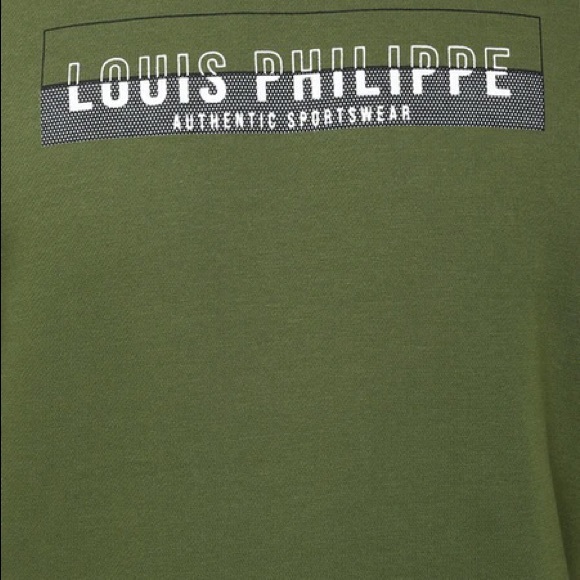 NWOT Louis Philippe Olive Sweatshirt - Picture 2 of 12